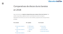 Desktop Screenshot of discodurobarato.com
